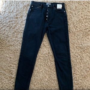 Agolde Nico high rise slim jeans in relic